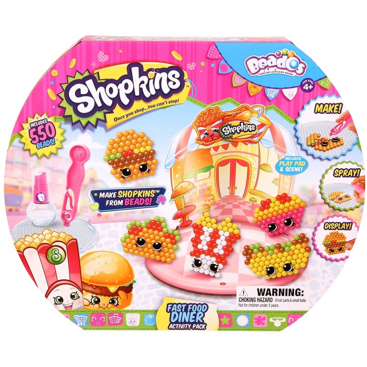 L'Univers De Magic Perl' - M10734 - Shopkins - Ensemble d'activité - Restauration Rapide