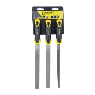 Stanley 022464 File Set includes 1/2 Round/ Flat/ 3 Square (3 Pieces)