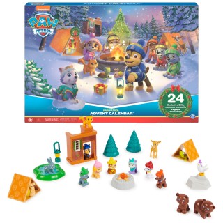 PAW PATROL - PAT PATROUILLE - CALENDRIER DE L'AVENT PAT PATROUILLE - Calendrier de L'Avent pour Noël 24 Surprises, Figurines et 