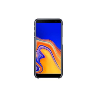 Samsung Coque Rigide pour Galaxy J6+ Noir/Transparente