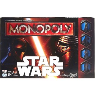 Monopoly - B03241010 - Jeu de Société - Star Wars