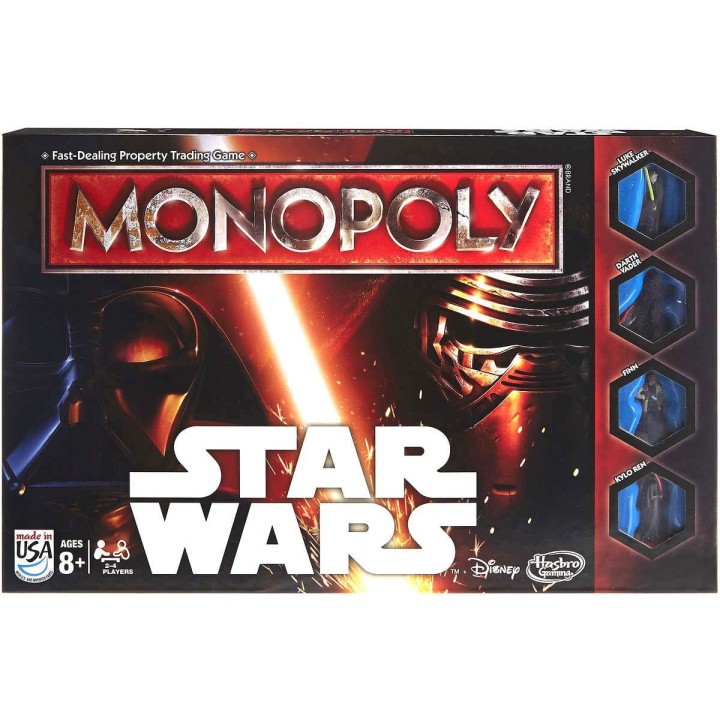 Monopoly - B03241010 - Jeu de Société - Star Wars