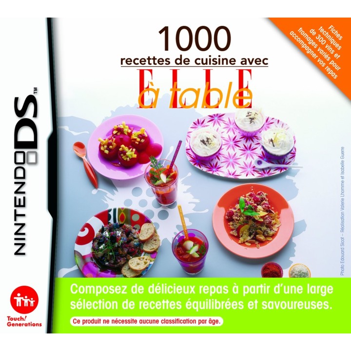 1000 recettes de cusine avec ELLE à table
