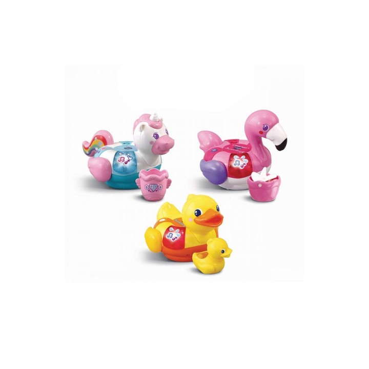 VTech - Magic'Splash - P'tites Bouées Animaux, Jouet de Bain Bébé, Dès 12 mois - modèles aléatoires