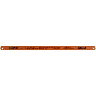 Stanley 0-15-906 Lame de scie à métaux Carte 2 Lames Rubis HSS Molybdène 10 Dents