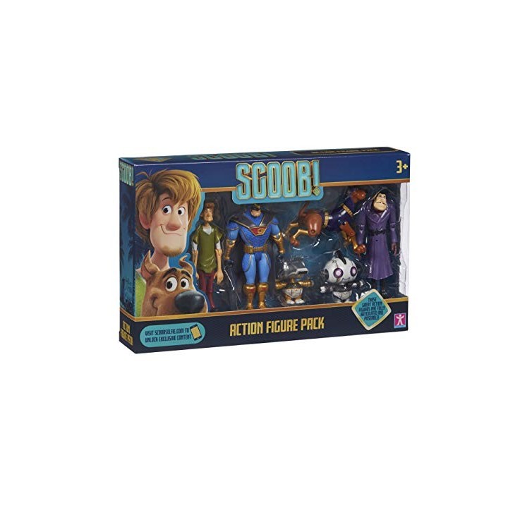 Scooby Doo Scoob Film - Ensemble de Figurines 7186 SCOOB