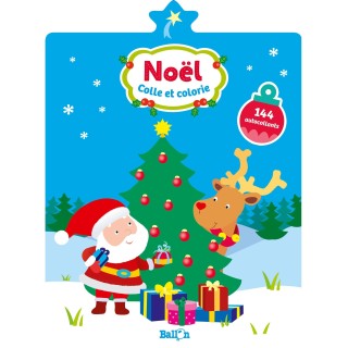 Colle et colorie Noël