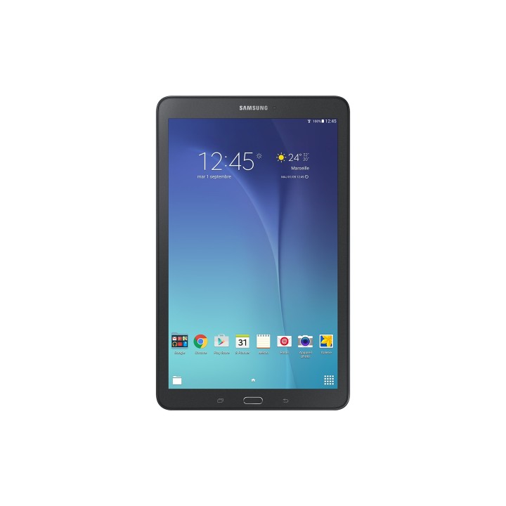 Samsung Galaxy Tab E Tablette tactile 9,6" Noir Metallic (8 Go, Android, 1 port Micro USB 2.0, Wi-Fi)