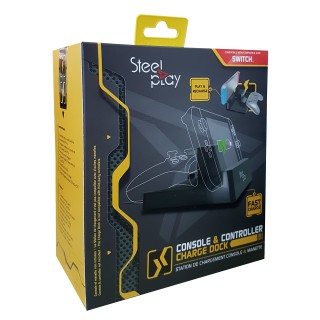 STATION DE RECHARGE POUR CONSOLES ET MANETTE COMPATIBLE NINTENDO SWITCH