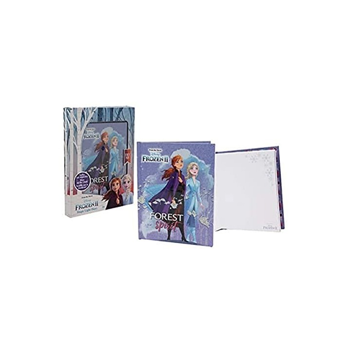 La Reine des Neiges 2, Journal Intime Lumineux, s'Illumine quand on Souffle, Jouet pour Enfants dès 4 Ans, FRG04
