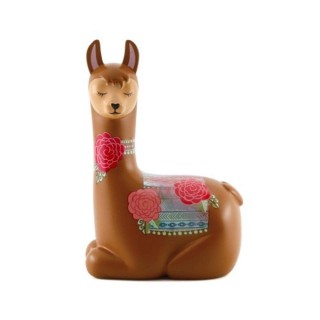 LLAMA LOVE Lama 10cm Ocre