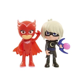 Giochi Preziosi- Set 2 Figurines 7.5 Cm Pyjamasques-Modèle Aléatoire, PJM19