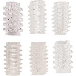 Glamy Pack de 6 Gaines de Pénis Doigts Chinois