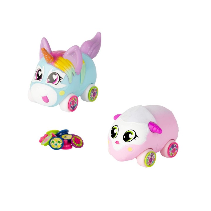 TOMY Games Ritzy Rollerz Jouet pour Fille avec Breloques Surprise, Sofia Serv et Tori TaDa Besties pour Filles de 4 5 6 7 8 Ans