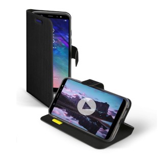 SBS Book Sense Coque de Protection pour téléphones Portables 15,2 cm (6") Folio Noir