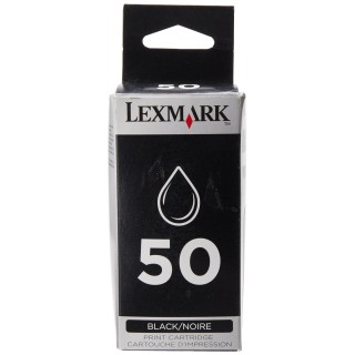 LEXMARK Cartouche jet d'encre originale N°50 17G0050E 800 pages Noire