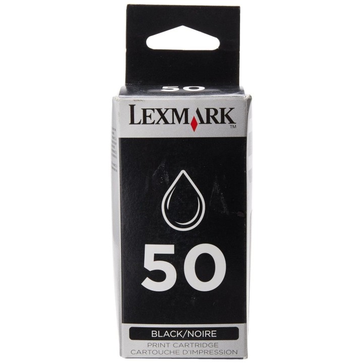 LEXMARK Cartouche jet d'encre originale N°50 17G0050E 800 pages Noire