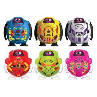 Ycoo by Silverlit - Talkibot 9 cm - Robot Modificateur de Voix avec 3 Effets Différents - Jouet avec Capteur Tactile - Existe en