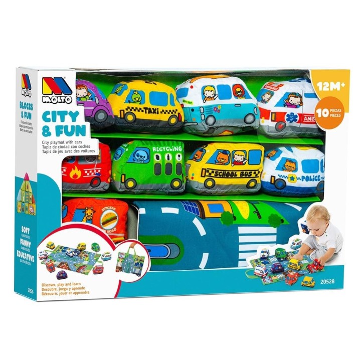 Tapis de Jeu Ferme City & Fun Moltó