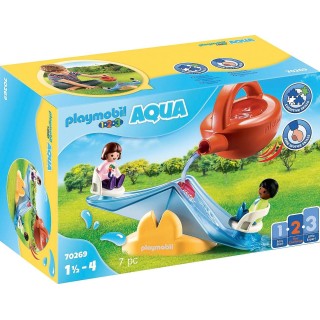 Playmobil 1.2.3 70269 Balançoire Aquatique avec arrosoir 1.2.3 1.2.3- 18-36 Mois Ses Premiers