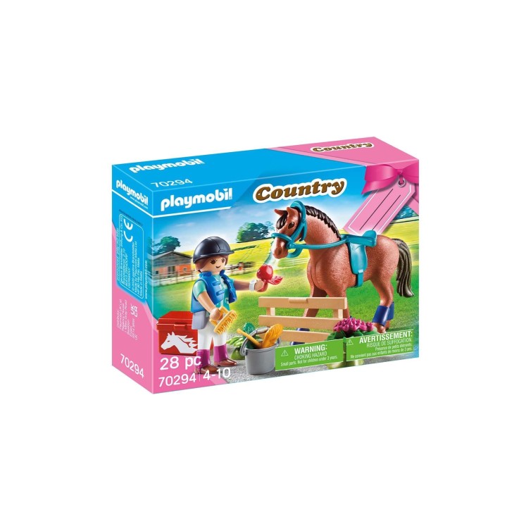 Playmobil Set Cadeau Cavalière Multicolor 70294