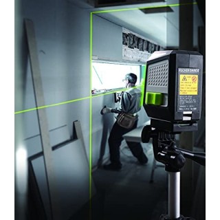 Niveau laser croix vert autoajustable