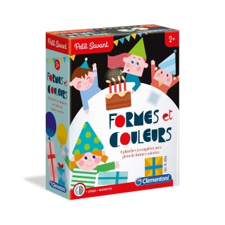 Clementoni- Petit Savant-Formes et Couleurs, 52356, Multicolore