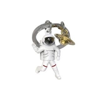 METALMORPHOSE - Porte-clés Astronaute et la planète Saturne - MTM202-01
