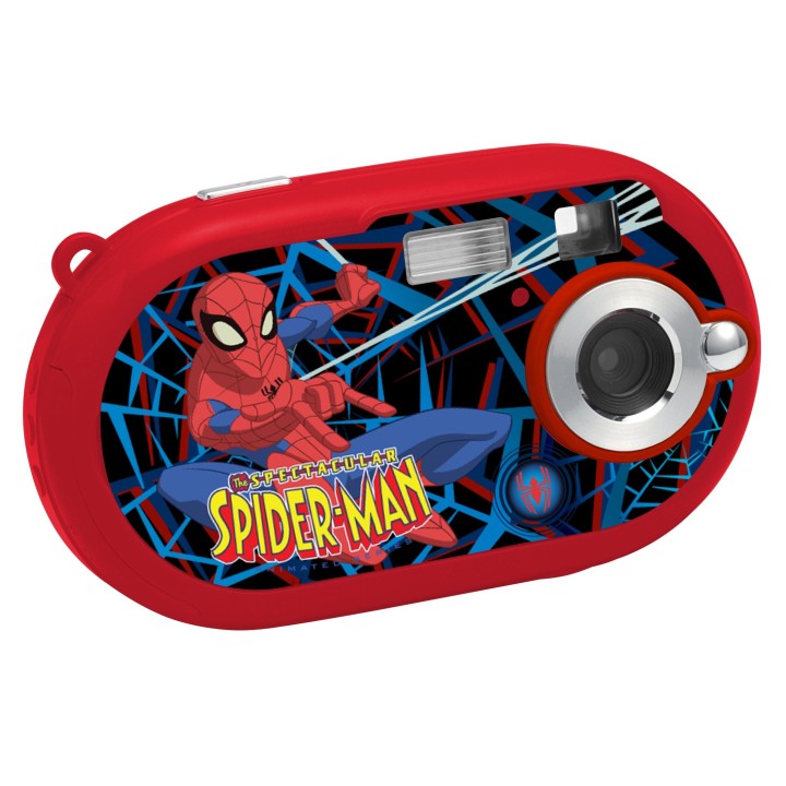 Lexibook DJ025SP Jeu Électronique Appareil Photo Numerique Spider- Man 300K, Ecran Couleur LCD 1,1" avec Flash