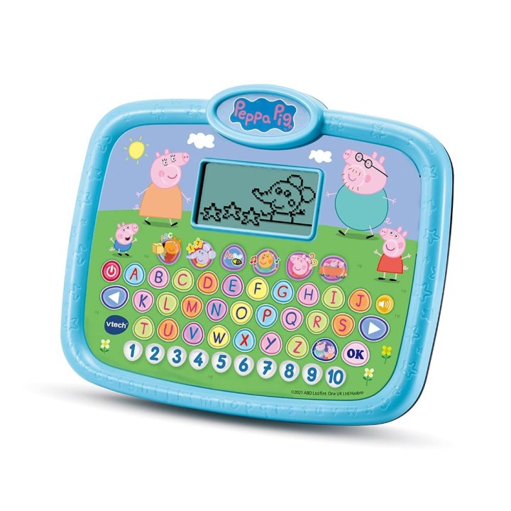 VTech - Peppa Pig - Super tablette éducative, tablette pour enfants - 2/5 ans - Version française