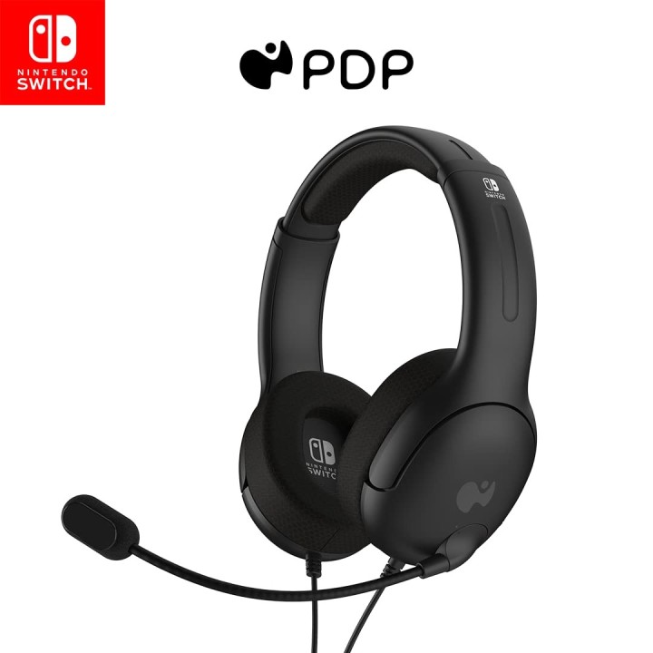PDP Casque LVL40 Stereo pour Nintendo Switch Noir