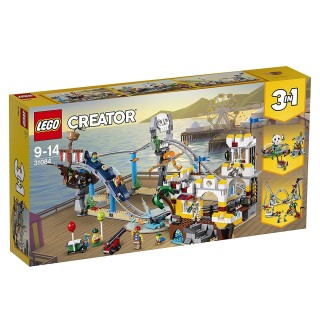 LEGO Creator - Les montagnes russes des pirates - 31084 - Jeu de Construction
