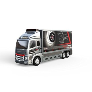 Silverlit - 84761 - Hélicoptère d'intérieur et son camion - FALCON MISSION - 3 Canaux Gyro