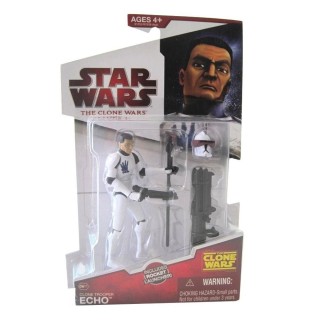 Hasbro Star Wars Clone Wars Clone Trooper Echo Nouvel Emballage Figure
