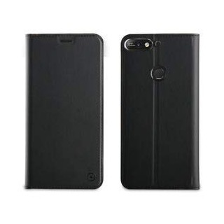 Folio Stand Noir: Huawei Y7 2018