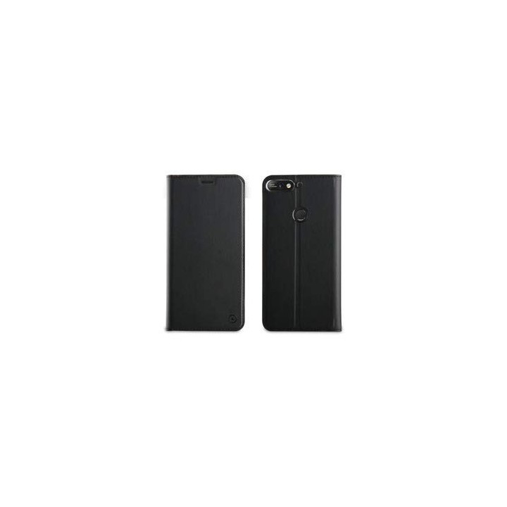 Folio Stand Noir: Huawei Y7 2018