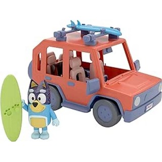 Le 4x4 de la famille Heeler .Voiture pour 4 figurines avec figurine Bandit incluse