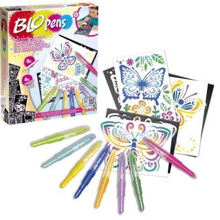 Blopens - Set d'Activités Papillons - Dessins et Coloriages - Dès 5 ans - Lansay