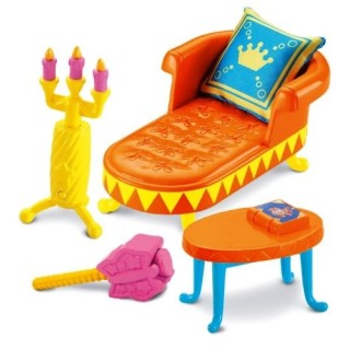 Fisher-Price - Poupee - Dora l'exploratrice - Meuble du Chateau : Salle de Sejour