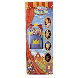 Théâtre de marionnettes géant + 4 marionnettes à main Cendrillon