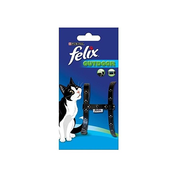 FELIX Harnais pour chat - motifs pattes