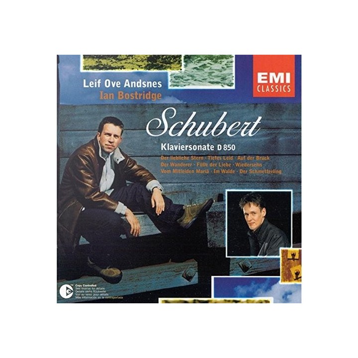 Schubert : Sonate pour piano D.850 / Lieder