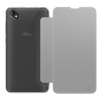 WIKO folio Game Changer Coque pour Wiko Sunny 2 Plus Gris