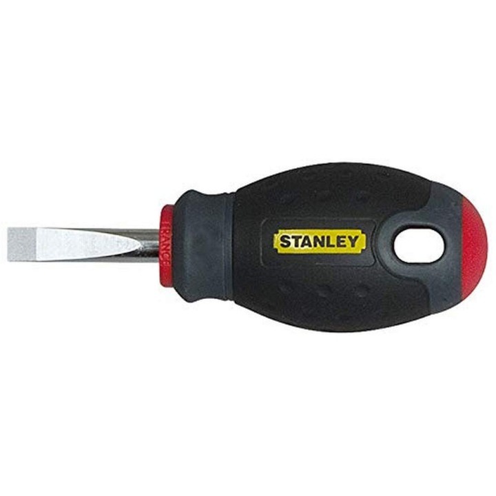 Stanley 1-65-484 Tournevis Boule Électricien 4X30Mm Gamme FatMax - Fabriqués En France - Lame En Acier - Sablage De L'Empreinte 