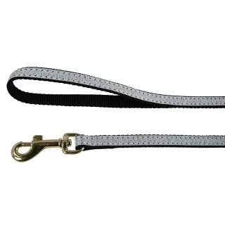 Laisse lamé noire longueur 1 m pour chat/ZOLUX