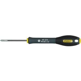 Stanley 1-65-204 Tournevis Phillips Ph00X50Mm Gamme FatMax - Fabriqués En France - Lame En Acier - Sablage De L'Empreinte - Poig
