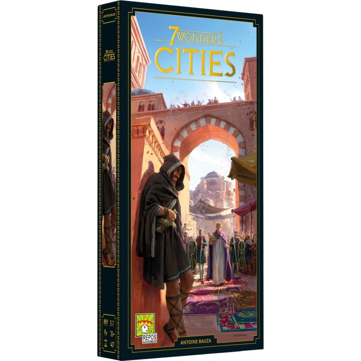 Repos Production | 7 Wonders - Extension Cities - Nouvelle version 2020 | Jeu de société | À partir de 10 ans | 3 à 7 joueurs