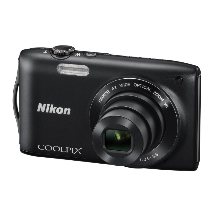 Nikon Coolpix S3300 Appareil photo numérique compact 16 Mpix Ecran 2,7" Zoom optique 6x Noir