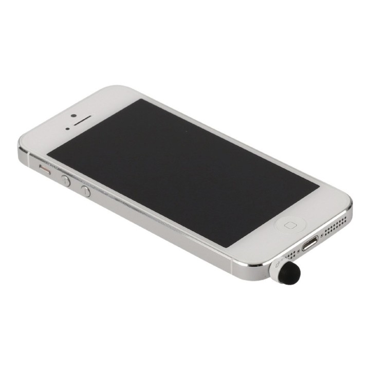 Konig CS2NSTYL100 Stylet nano adapté pour sortie audio 3,5 mm Noir-Blanc