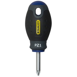 Stanley 1-65-408 Tournevis Pozidriv Pz 1X30Mm Boule Gamme FatMax - Fabriqués En France - Lame En Acier - Sablage De L'Empreinte 